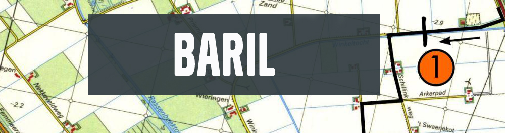 Barricade ingetekende lijn BARIL